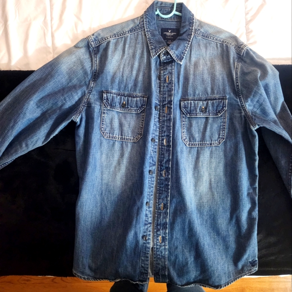 American Eagle Denim Shirt